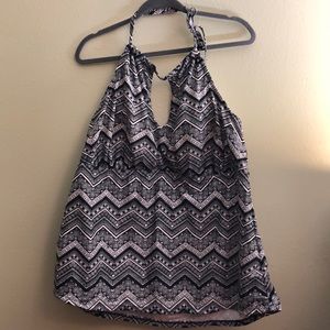 Island Escape tankini with skirt included.